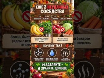 ХитСад ТВ - Продукты которые нельзя хранить вместе