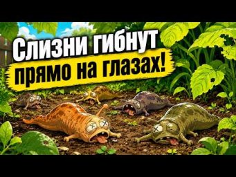 Садовый клуб Наталии Петренко - Слизни гибнут прямо на глазах!