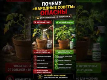 ХитСад ТВ - Почему научный подход лучше народных советов #сад #огород #наука