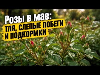 Садовый клуб Наталии Петренко - Розы в мае: тля, слепые побеги и подкормки