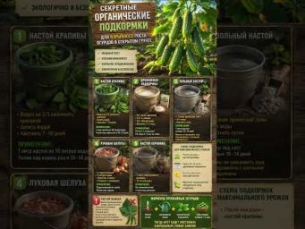 ХитСад ТВ - Огурцы завалят урожаем после этого копеечного средства! #дача #огород #лайфхаки