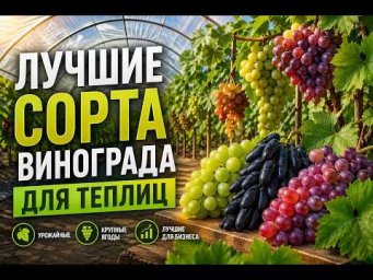 Виноград Одесса - ЛУЧШИЕ СТОЛОВІЕ СОРТА ВИНОГРАДА ДЛЯ ТЕПЛИЦ #виноград##сортавинограда#теплица#агроб