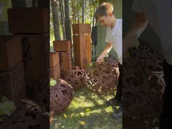 ХитСад ТВ - Декор для сада в стиле кортен