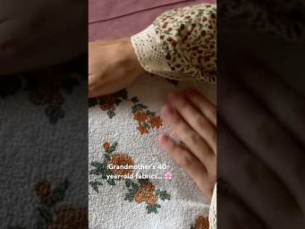 Валентина Земскова - Unboxing 40-year-old vintage fabric archives 