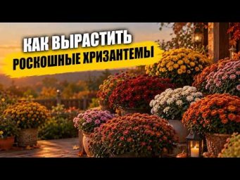 Садовый клуб Наталии Петренко - Как вырастить роскошные хризантемы