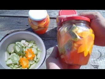 Зелёная планета - Рецепт безумно вкусных кабачков на зиму с кетчупом чили / Заготовки на зиму